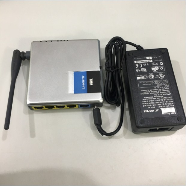 Adapter 3.3V 4550mA 15W Cisco ADP-15VB 341-0008-01 For Linksys WRT54GC Connector Size 3.5mm x 1.35mm