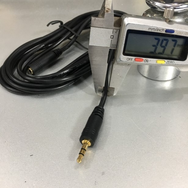 Cáp Tín Hiệu Nối Dài Âm Thanh Audio Cable 3.5mm Male to Female Audio Extension Cable OEM Black Length 1.5M
