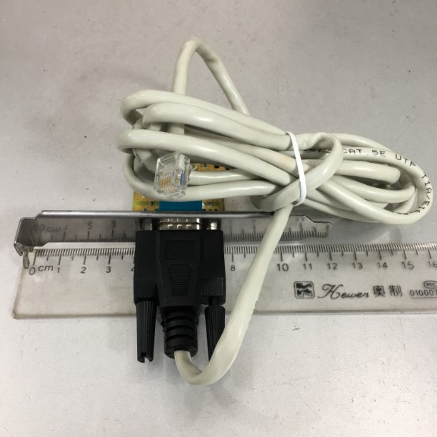 Bộ Combo Card Express to 1 Port RS232 Serial DB9 Chính Hãng Dell Sunix Và Cáp MEDICA EasyLyte Na/K/CL Electrolyte Analyzer Cable RJ12 6 Pin 6P6C to Serial RS232 DB9 Female 2M For Desktop MT