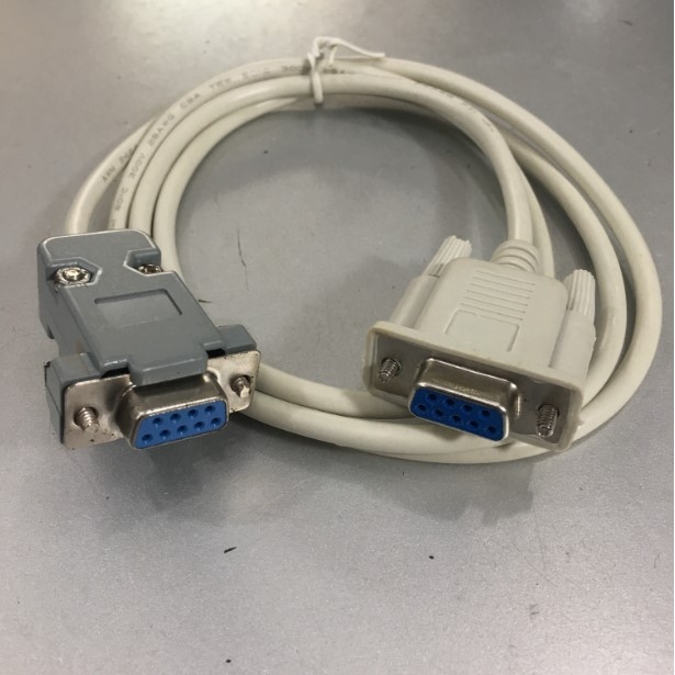 Cáp RS232 Chuẩn Chéo DB9 Female to DB9 Female Null Modem Cable Full Handshaking Agilent RS232-61601 Length 1.2M