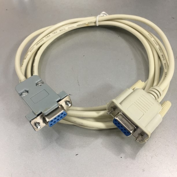 Cáp RS232 Chuẩn Chéo DB9 Female to DB9 Female Null Modem Cable Full Handshaking Agilent RS232-61601 Length 2.5M