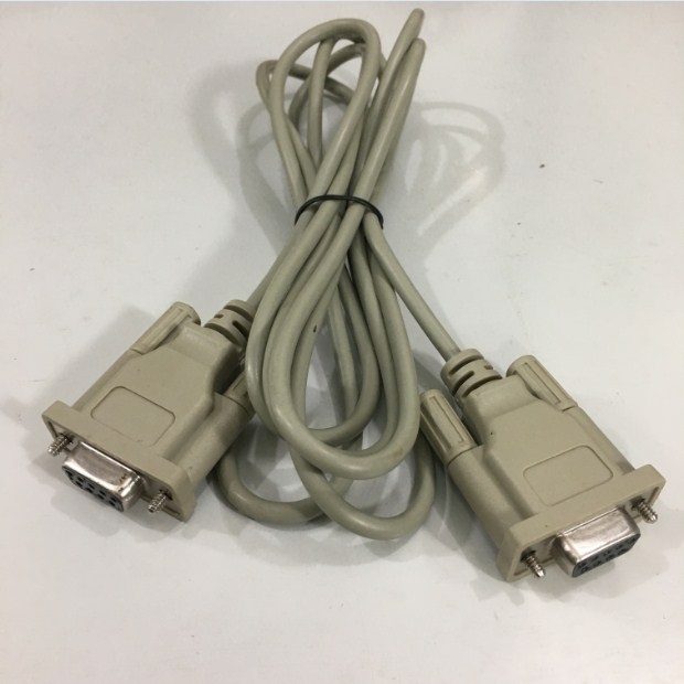 Cáp Kết Nối RS232 Cross Cable Serial DB9 Female to DB9 Female PVC Grey Length 2M