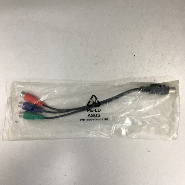 Cáp S-Video 7 Pin to TV RCA RGB Component Cable Adapter ASUS 14G010005102 Length 20Cm