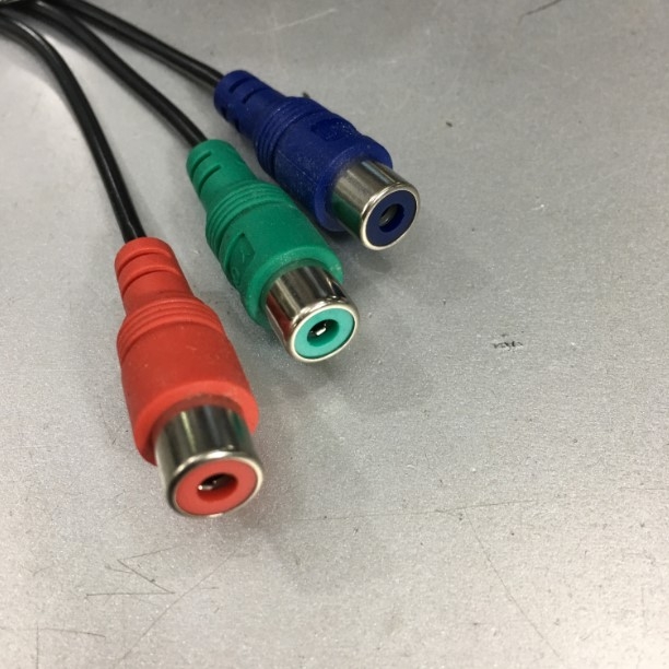 Cáp S-Video 7 Pin to TV RCA RGB Component Cable Adapter ASUS 14G010005102 Length 20Cm