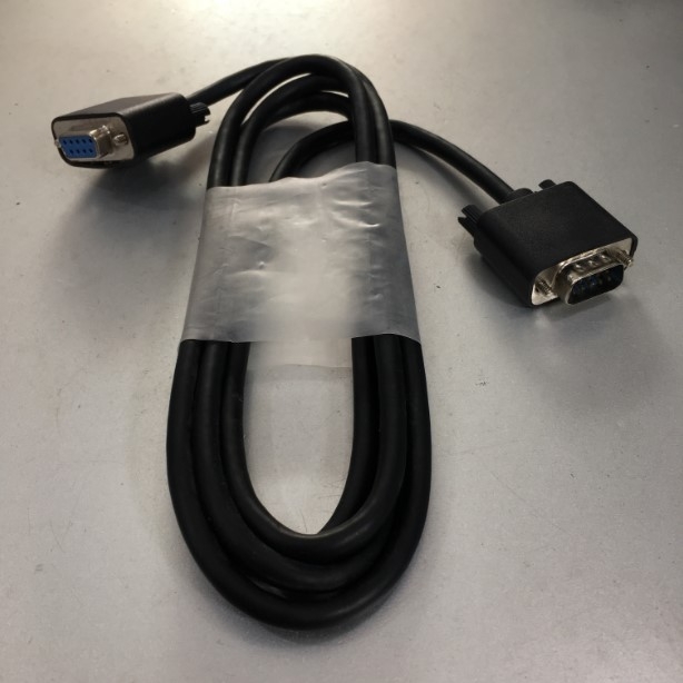 Cáp RS232 Chuẩn Chéo DB9 Male to DB9 Female Null Modem With Full Handshaking Length 1.8M