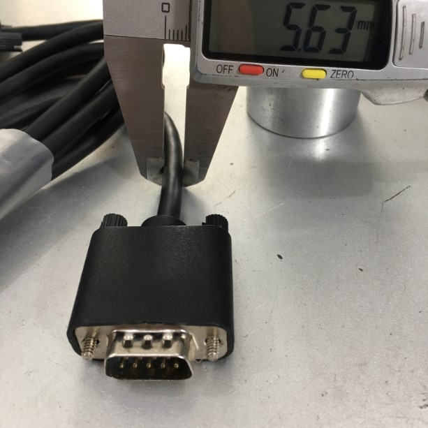 Cáp RS232 Chuẩn Chéo DB9 Male to DB9 Female Null Modem With Full Handshaking Length 1.8M