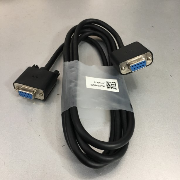 Cáp RS232 Chuẩn Chéo HP/Agilent F1047-80002 Null Modem Cable Chất Lượng Cao DB9 Female to DB9 Female Black Length 1.8M