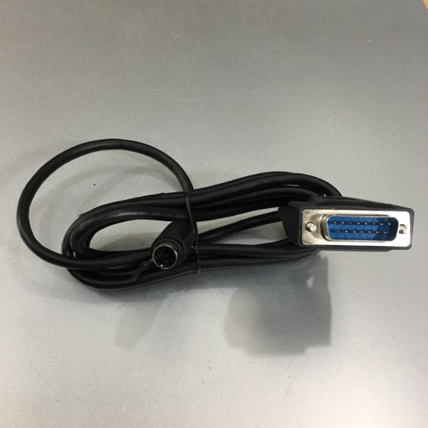 Cáp Kết Nối Điều Khiển PLC Programming Cable AFC8521/AFC8523 Programmer Mini Din 5 Pin Male to DB15 Male 2 Row 15Pin For PLC Panasonic Với Nais AFP-1523 FP Programmer Length 1.8M