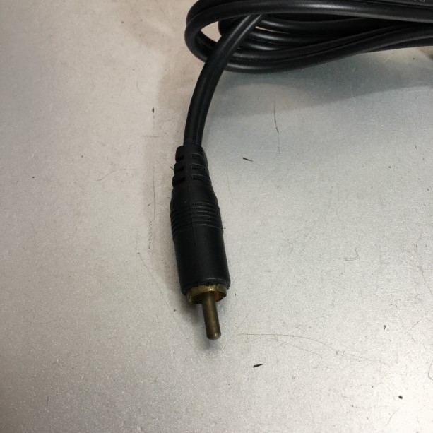 Cáp Tín Hiệu Âm Thanh Audio 1 RCA AV Male to 2 RCA Male Y Splitter Video Cable OEM Length 1.8M