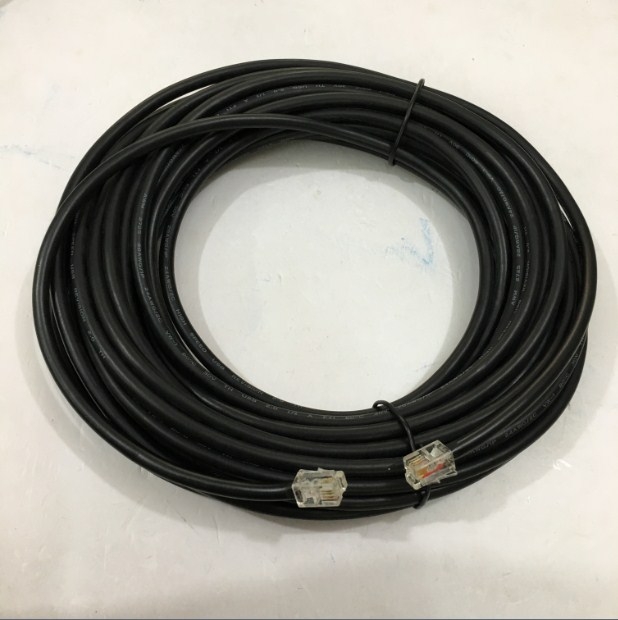 Cáp Kết Nối Polycom View Station to MIC POD 2201-08453-004 Cable RJ9 Male RJ9 Male PVC Black Length 10M