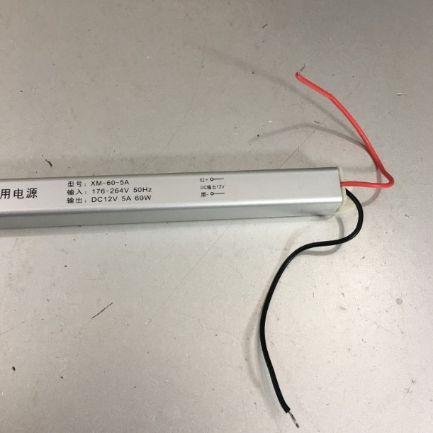 Nguồn Ngoài Trời XM-60-5A Waterproof 12V 5A 60W Power Supply For LED Driver Transformer Power Supply
