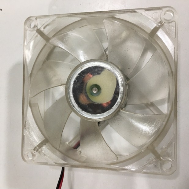 Fan LED CZF C8025B 12LV 80x80x25mm DC 12V 0.25A Connector 2Pin