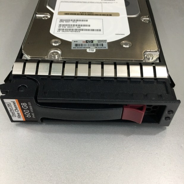 Ổ Cứng Máy Chủ Chuẩn SCSI 40 Pin FC-AL HPE 495277-006 600GB 15000RPM 3.5inch Fibre Channel 4GB/s Hot-Pluggable Internal Hard Drive