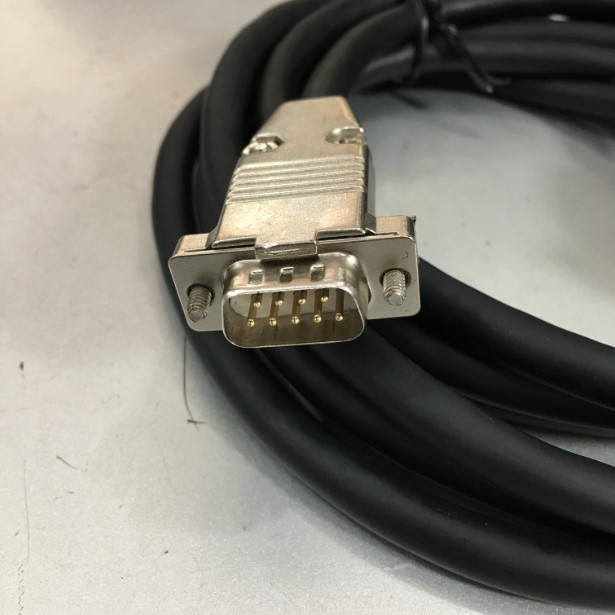 Cáp RS232 Serial Cable DB9 Male to Female 9 Pin Straight Through 3M Chuẩn Công Nghiệp Serial Communication Interface Cable