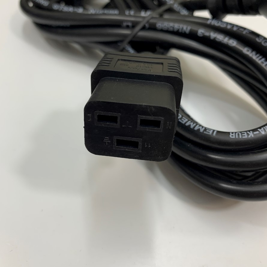 Dây Nguồn Cisco CAB-AC-2800W-EU 13Ft Dài 4M AC Power Cord Europe Schuko CEE7/7 Plug to IEC C19 16A 250V 14AWG 3x1.5mm² Cable OD 8.3mm in China