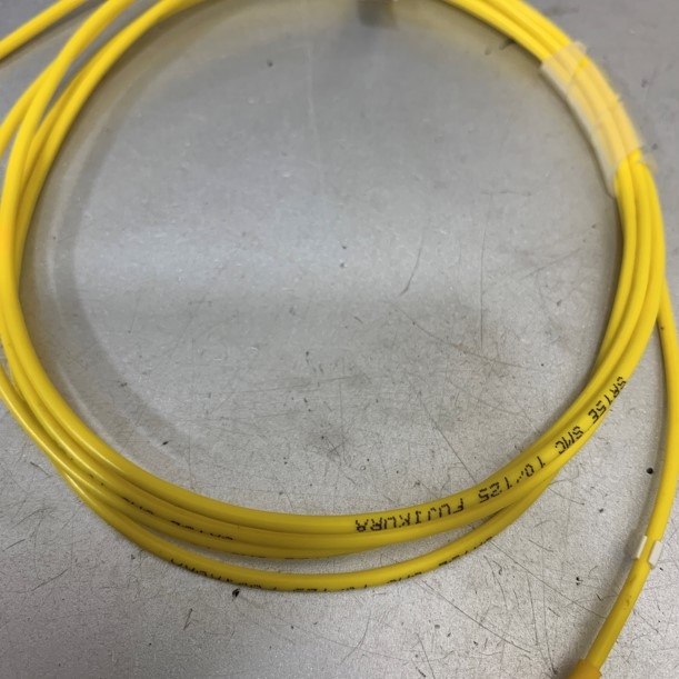 Dây Nhẩy Quang SEIKOH GIKEN 7500500-15-1015 Single Mode Fiber Optic Cable 9 / 125µm OS2 LC / LC Connector LSOH UL Simplex Patch Cord Yellow PVC Length 1.5M