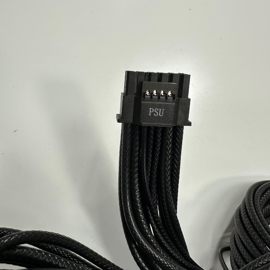 Dây Nguồn 0.7M 2.3ft 600W PCI-E 5.0 (Gen 5.0) 12VHPWR (12+4Pin) Male to Male Nylon Mesh Paracord Cable 16AWG Power PSU to GPU Cable Compatible with All RTX 4000 and RTX 3000 FE GPUs