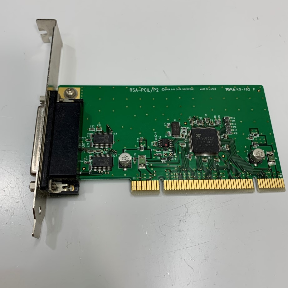 Card IODATA RSA-PCIL/P2R RS232C PCI 4X to 2 Port RS232 44 Pin IO DATA For Điều Khiển Công Nghiệp