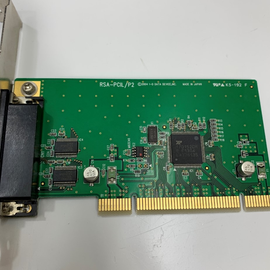 Card IODATA RSA-PCIL/P2R RS232C PCI 4X to 2 Port RS232 44 Pin IO DATA For Điều Khiển Công Nghiệp