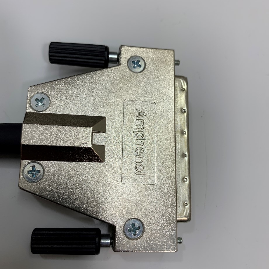 Đầu Rắc Amphenol HD 68 Pin Female SCSI Connector With Screw