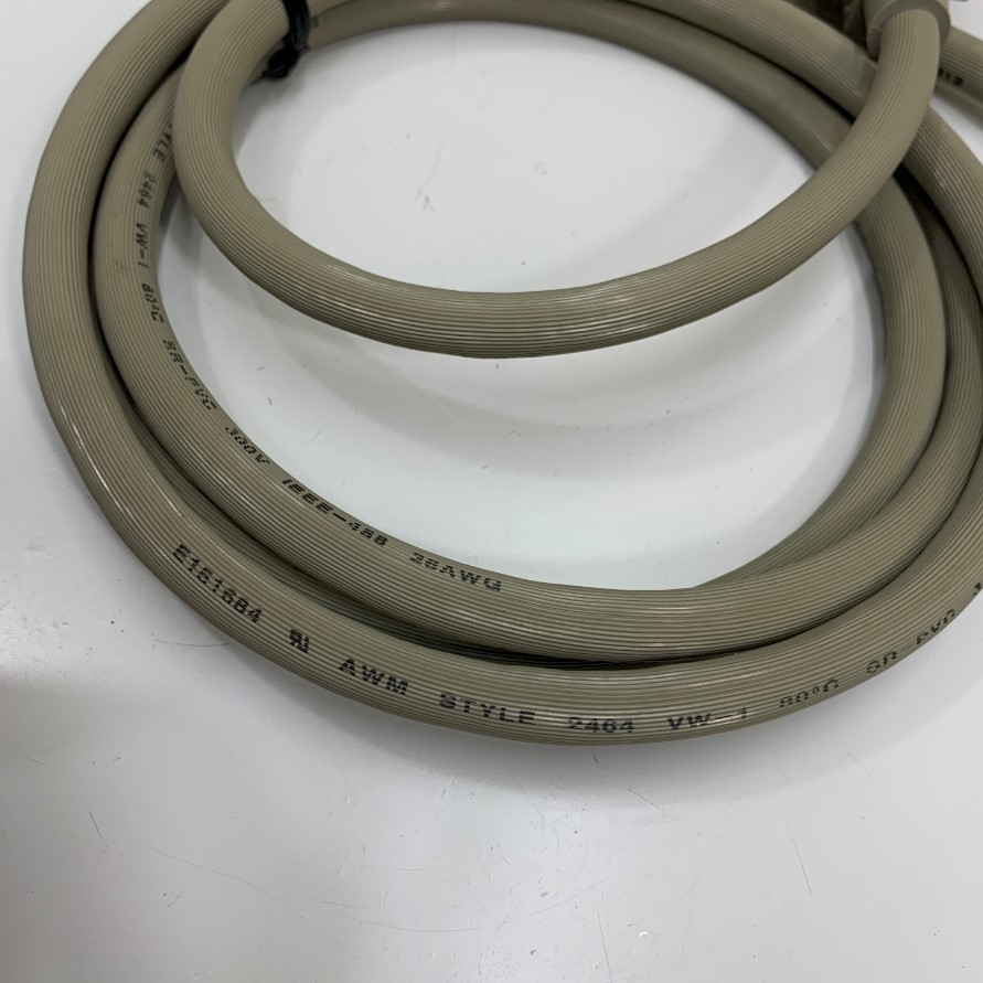 Cáp GPIB/IEEE-488 L-COM CIB24-2M Dài 2M 6.5ft  24 Position Plug Double Headed Male/Female For Máy Đo Hiện Sóng Digital Multimeter - Keysight Technologies