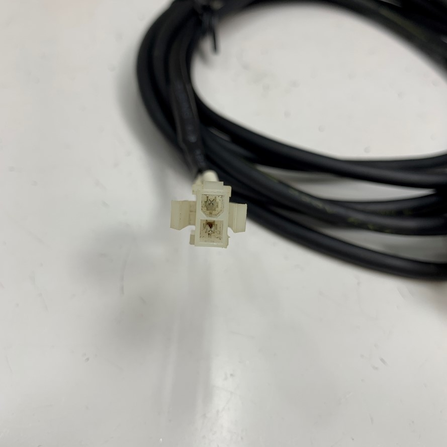 Cáp Phanh Động Cơ 3M 10ft DTTS-MTS01A-T03 Cable SAB Bröckskes 2 x 0.5mm² 20AWG Connector 54599-1019 SM-10P to Molex 39-01-2021 2 Pin Male Pitch 4.2 mm For Servo Motor Brake Cable