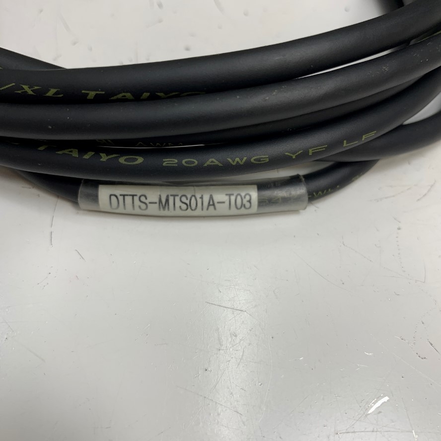 Cáp Phanh Động Cơ 3M 10ft DTTS-MTS01A-T03 Cable Connector 54599-1019 SM-10P to Molex 39-01-2021 2 Pin Male Pitch 4.2 mm For Servo Motor Brake Cable