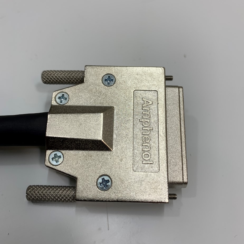 Cáp Amphenol SCSI 68 Pin VHDCI Male to 68 Core Terminal Block Unterminated With Cut Ends Cable OD 8.8mm Length 4M