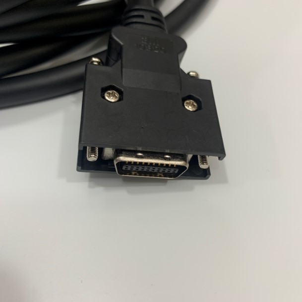 Cáp SCSI Connector Cable MDR 20 Pin Male Plug to Male Plug 3 Meter For Servo Drive Yaskawa Panasonic Mitsubishi