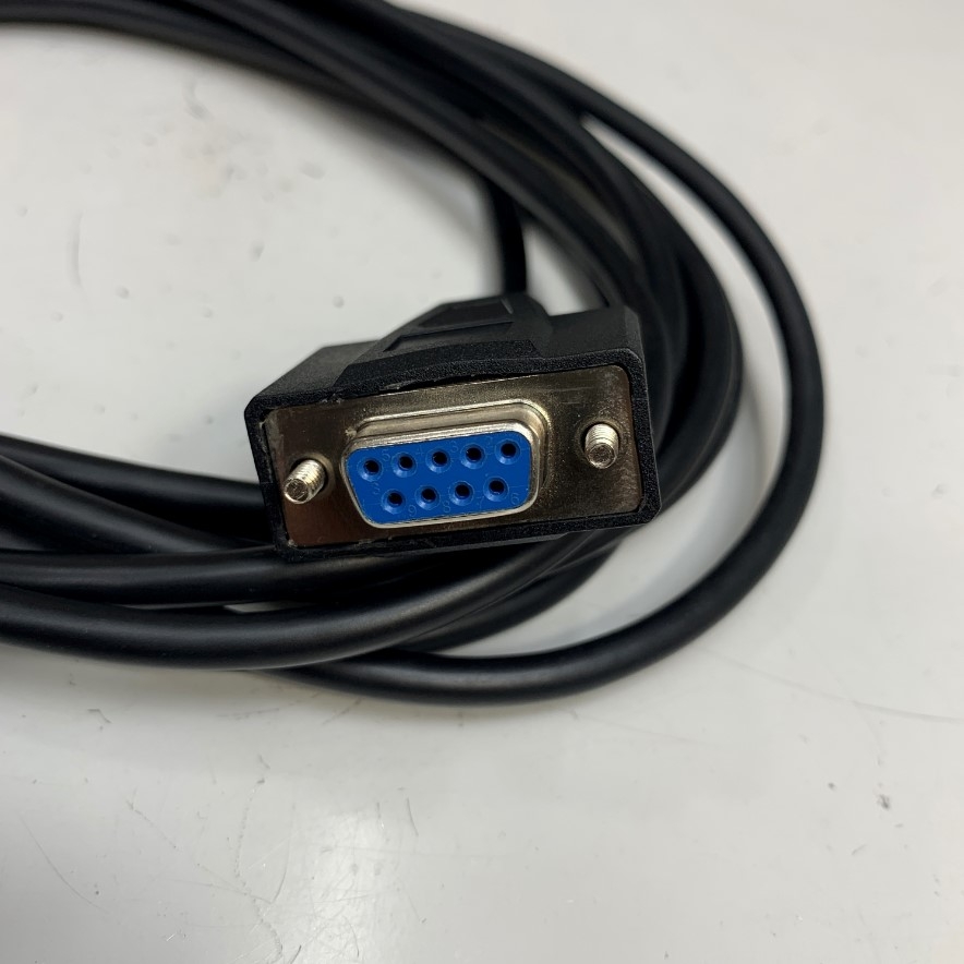 Cáp Lập Trình 5M 17ft RS-422 Communication Shielded Cable Mini Din 8 Pin Male to DB9 Female For PLC Wecon LX3V Series witch HMI Weintek MT8072IP
