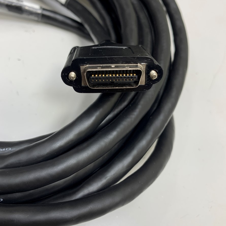 Cáp 7M 23.3ft OKI GCL-MTS-700 Cable OKI Electric Connector SDR 26 Pin Male to MDR 26 Pin Male For Camera Link Industrial Cable MDR/SDR