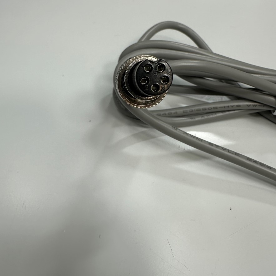 Cáp 3M 10ft RS232 Truyền Dữ Liệu Cân Đến Máy Tính Cable Connector GX12 5 Pin Female to DB9 Female For Weighing measuring indicator KELI ХK3118Т1 with Computer Data Communication Cable