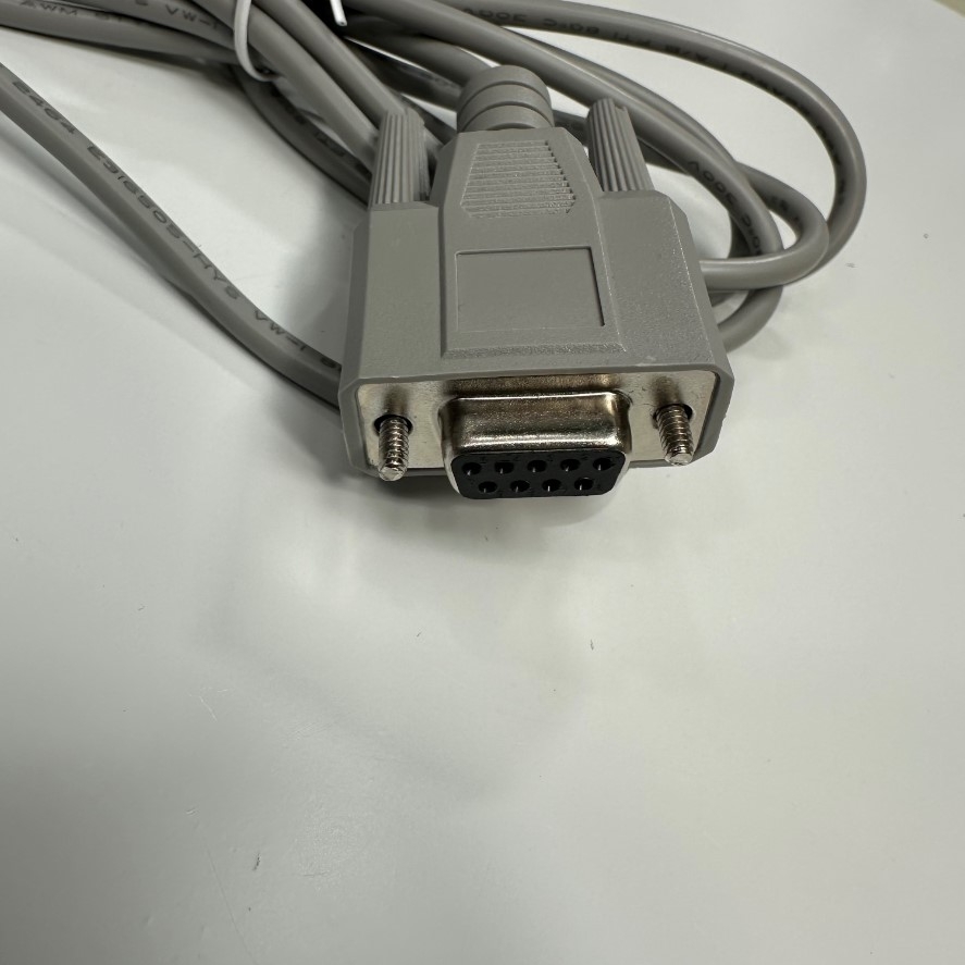 Cáp 1.8M 6ft Serial Port RS232 Cable Connector GX12 5 Pin Female to DB9 Female For Đầu Cân Điện Tử KELI ХK3118Т1 Sensor Weighing Indicator with Computer Communication Data Cable