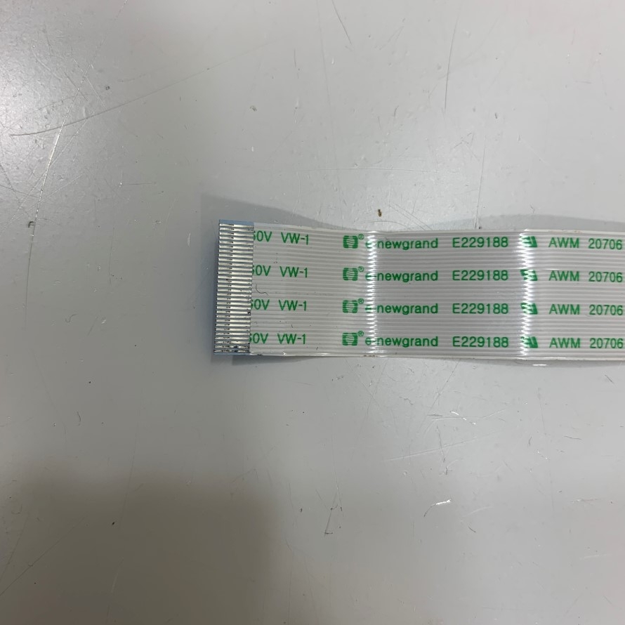 Cáp 30 Pin 0.5mm pitch Flexible Flat Cable Ribbon FFC 30 Wire x 0.5mm 15.5mm Dài 22Cm e-newgrand E229188 AWM 20706 105ºC 60V VW-1 Connector Type A