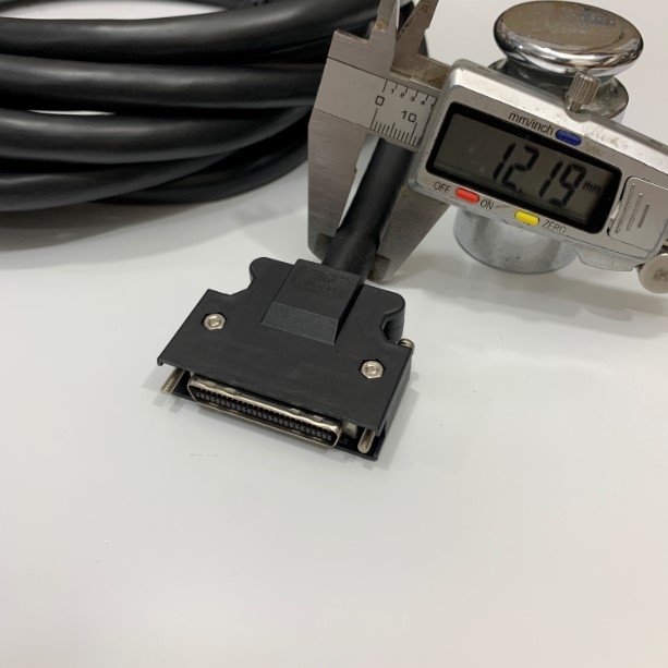 Cáp SCSI MDR 50 Pin Male to MDR 50 Pin Male Dài 4M 50 Core CN1 I/O Terminal Board Servo X4 A5 3M 10350 Connector For Servo Drive Yaskawa Panasonic Mitsubishi