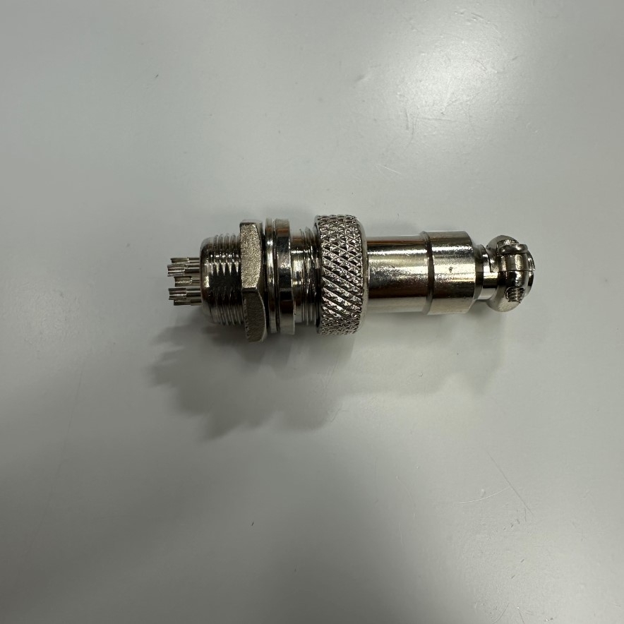 Bộ Jack GX12 5 Pin Male + Female Aviation Connector For Industrial Control Systems GX12 5-Poles