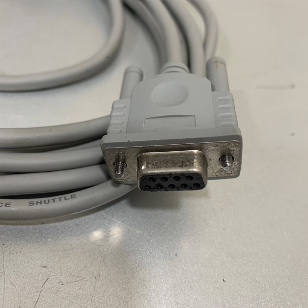 Cáp Kết Nối Null Modem Cable  Serial RS232 DB9 Female to DB25 Male 3M For Communication with Serial Devices  to Computer