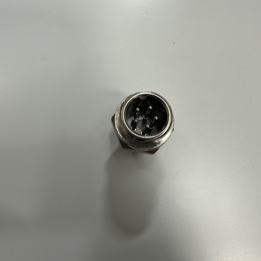 Đầu Jack GX12 5 Pin Male 12mm Aviation Plug Metal Panel Circular Connector For Industrial Control Systems GX12 5-Poles