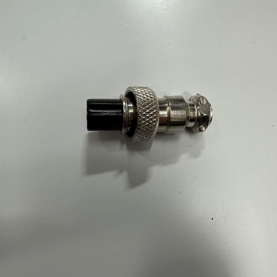 Đầu Jack GX12 5 Pin Female 9mm Aviation Plug Metal Panel Circular Connector For Industrial Control Systems GX12 5-Poles