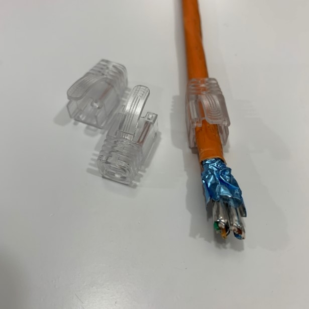 Đầu Bấm Mạng CAT6A CAT7 RJ45 8P8C Modular Shielded Connector 25 Pcs