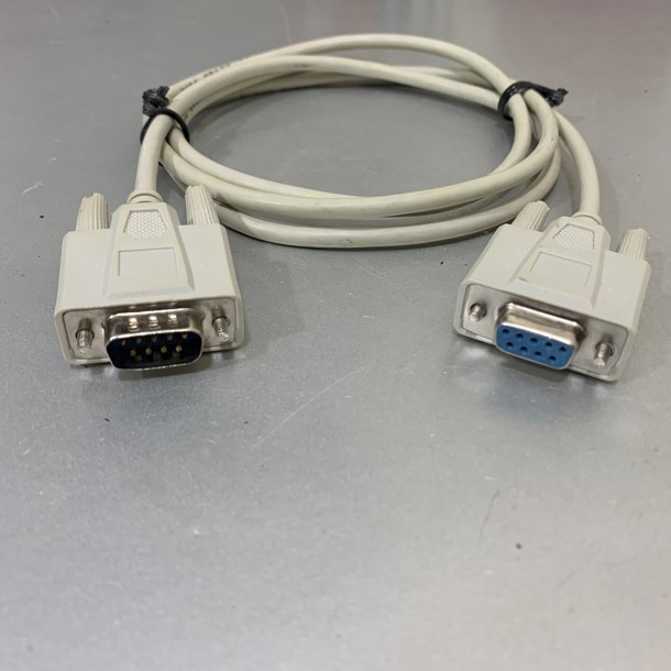 Cáp RS232 Serial Cable DB9 Male to Female 9 Pin Straight Through 1.3M For Communication with Industrial RS232 Data Interfaces