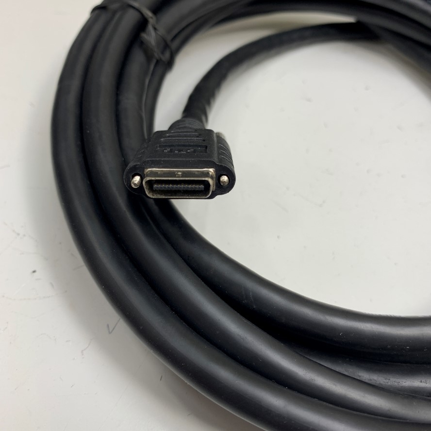 Cáp 5M 17ft Original Camera Link Machine Vision Cable SDR 26 Pin Male Plug to SDR 26 Pin Male Plug Black  Cable For Industrial Camera Cable SDR/SDR