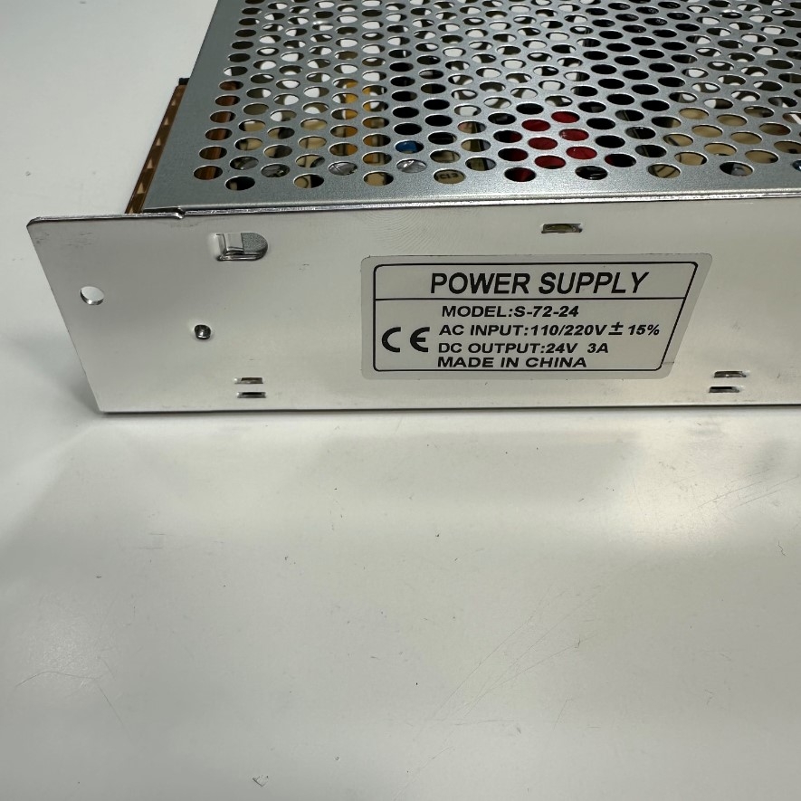 Nguồn Tổ Ong 24V 3A 72W S-72-24 Switch Power Supply For Broadcasting LED Display Communications Security
