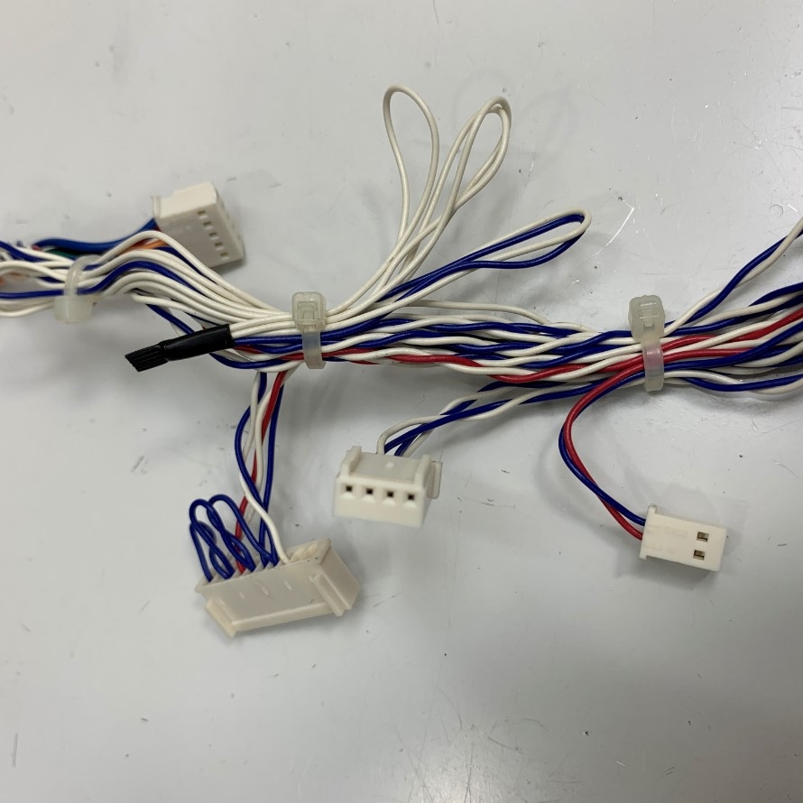 Cáp Techno Drive Board JAE SRCN2A25-24S 24 Pin Female Circular Connector to Matsushita IDC 26 Pin Female Pitch 2.54mm Dài 0.3M