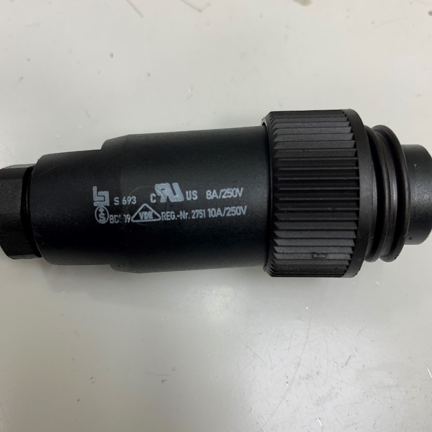 Đầu Jack Original 99-0217-110-07 BINDER Connector M23 7 Pin Male (6+PE) 10A/250V Cable 8.0-10mm For M23 Signal and Power Siemens Servo Cable 7 Pin Industrial Connector