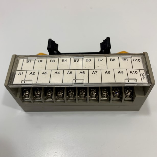 Cầu Đấu Togi Toyogiken PCN7-1T20 AC/DC 125V 1A Terminal Block Module Hirose 20-Way IDC 20 Pin Male Head Din Rail Mount Interface