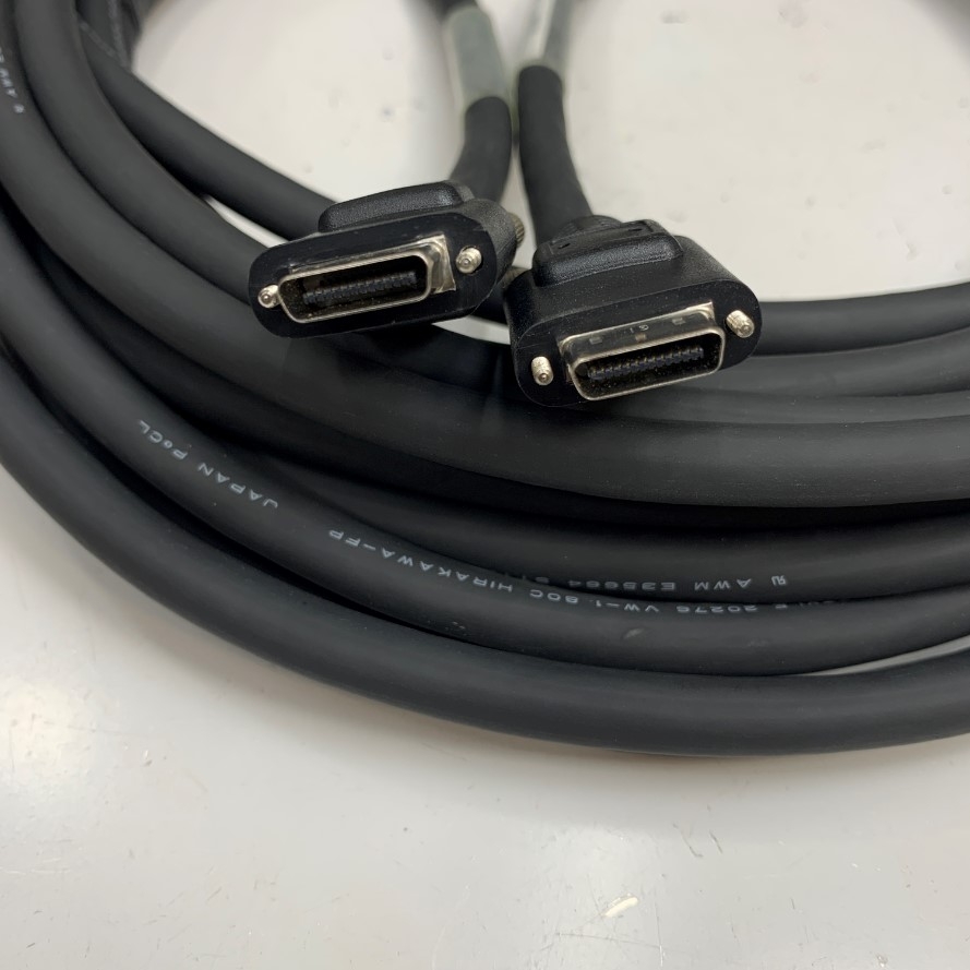 Cáp 10M 30ft CL26-085-P-STS-A00 Camera Cable HIRAKAWA-FP SDR 26 Pin Male to SDR 26 Pin Male Centronics 26 Position Pitch 0.8mm For Industrial Camera Link PoCL SDR/SDR