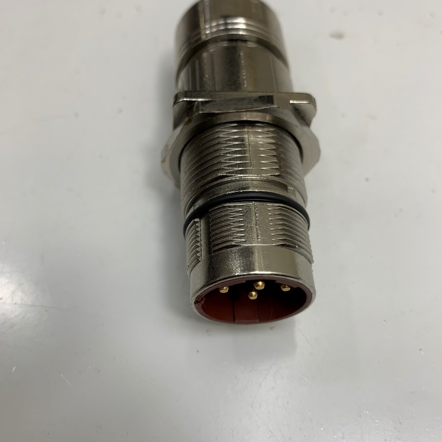Đầu Jack Original Phoenix Connector M23 4 Pin Male Bulkhead Mount
