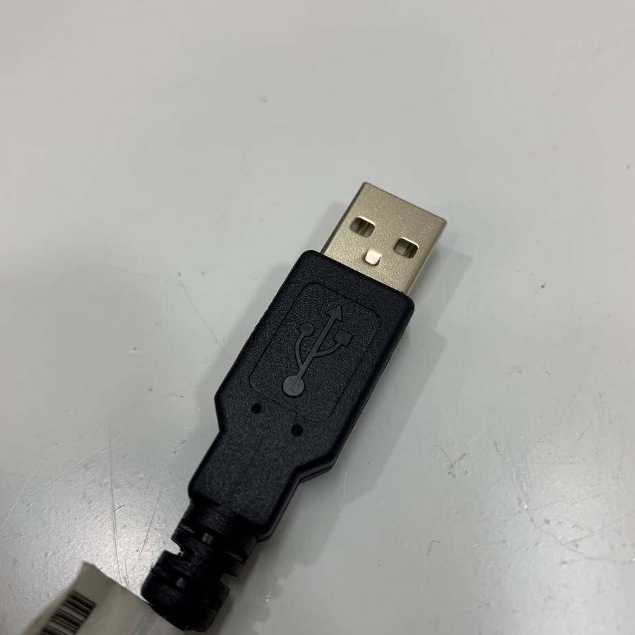 Cáp Điều Khiển 10Ft Dài 3M USB 2.0 Type A to USB Mini Type B Black PVC Cable E212689 STYLE 2725 80C 30V OD 3.9mm Shielded