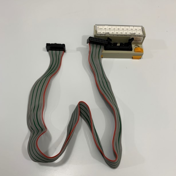Cáp Hirose IDC 20 Pin Flat Ribbon Cable 20 Wire Dài 55Cm Pitch 2.54mm Cable Pitch 1.27mm For Terminal Block Module Hirose PLC CNC CMC